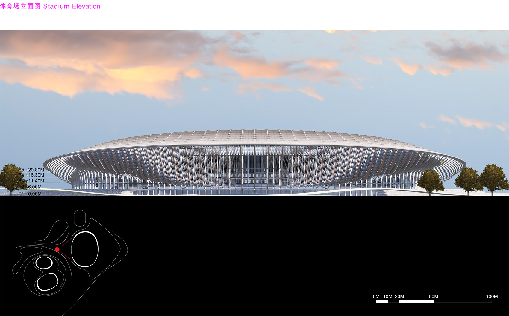 粤港澳大湾区体育中心即将完工 / Zaha Hadid Architects-92