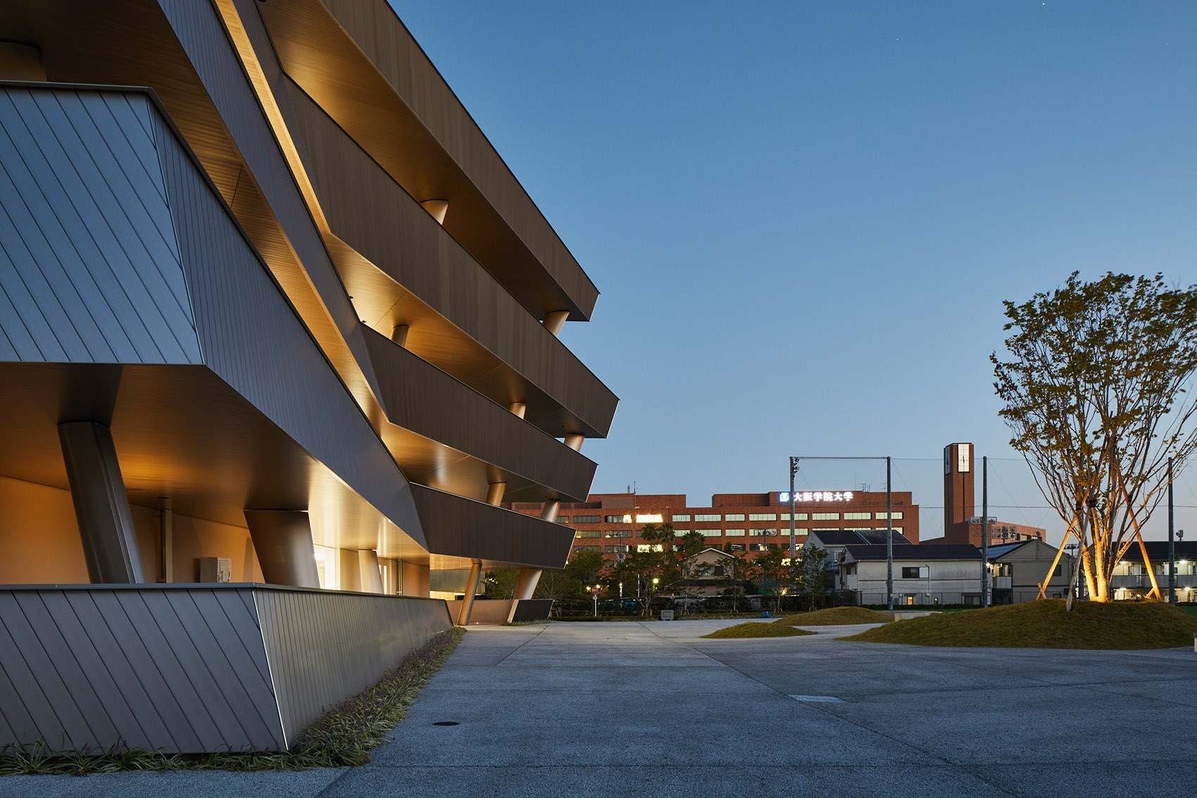 大阪学院大学高等学校丨日本大阪丨Atsushi Kitagawara Architects-34