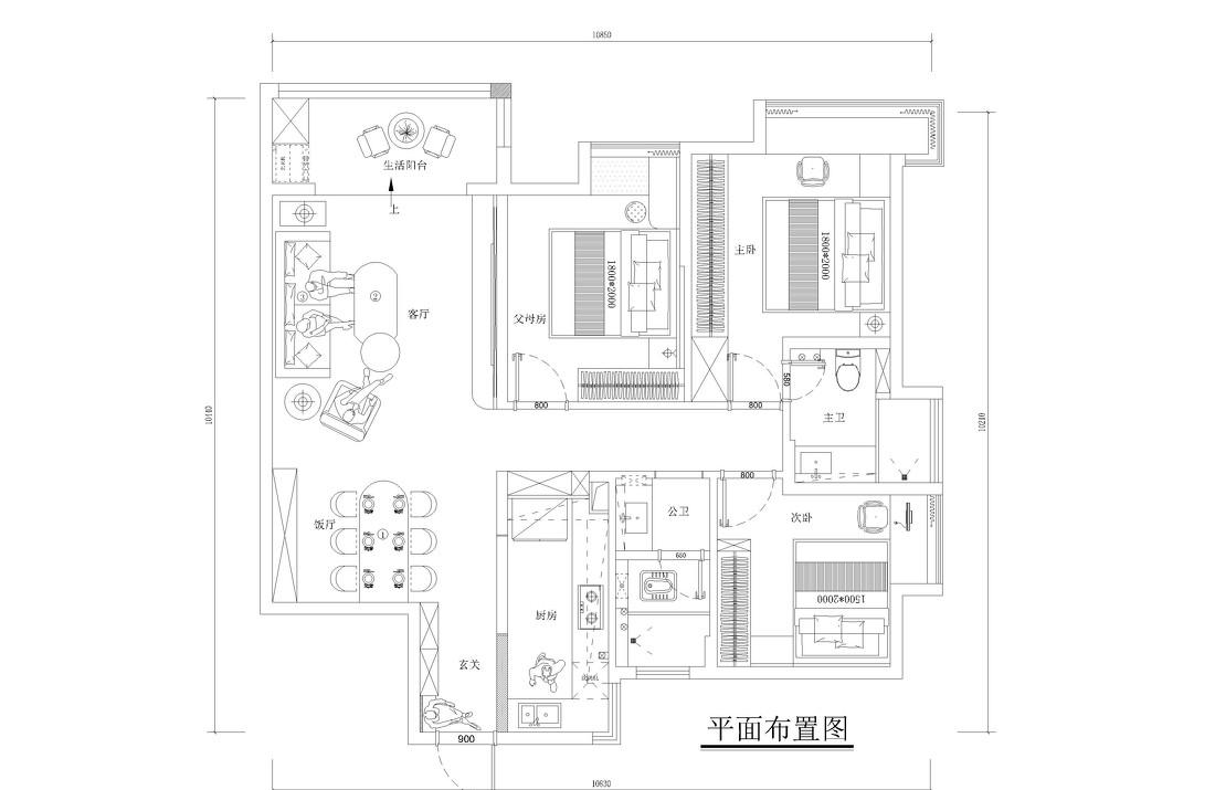 奶咖风温馨舒适宅-45