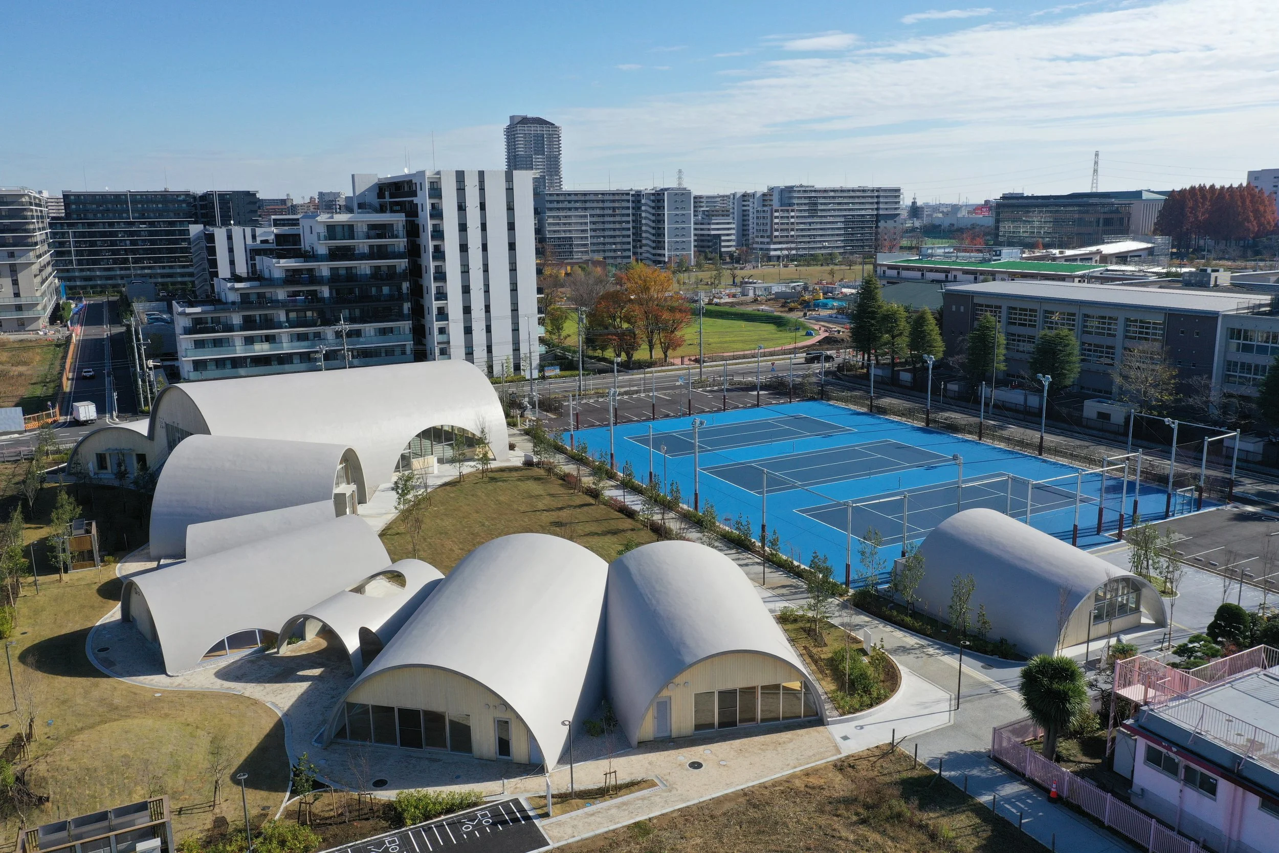 松原儿童青少年交流中心miraton和松原网球场丨日本埼玉-12