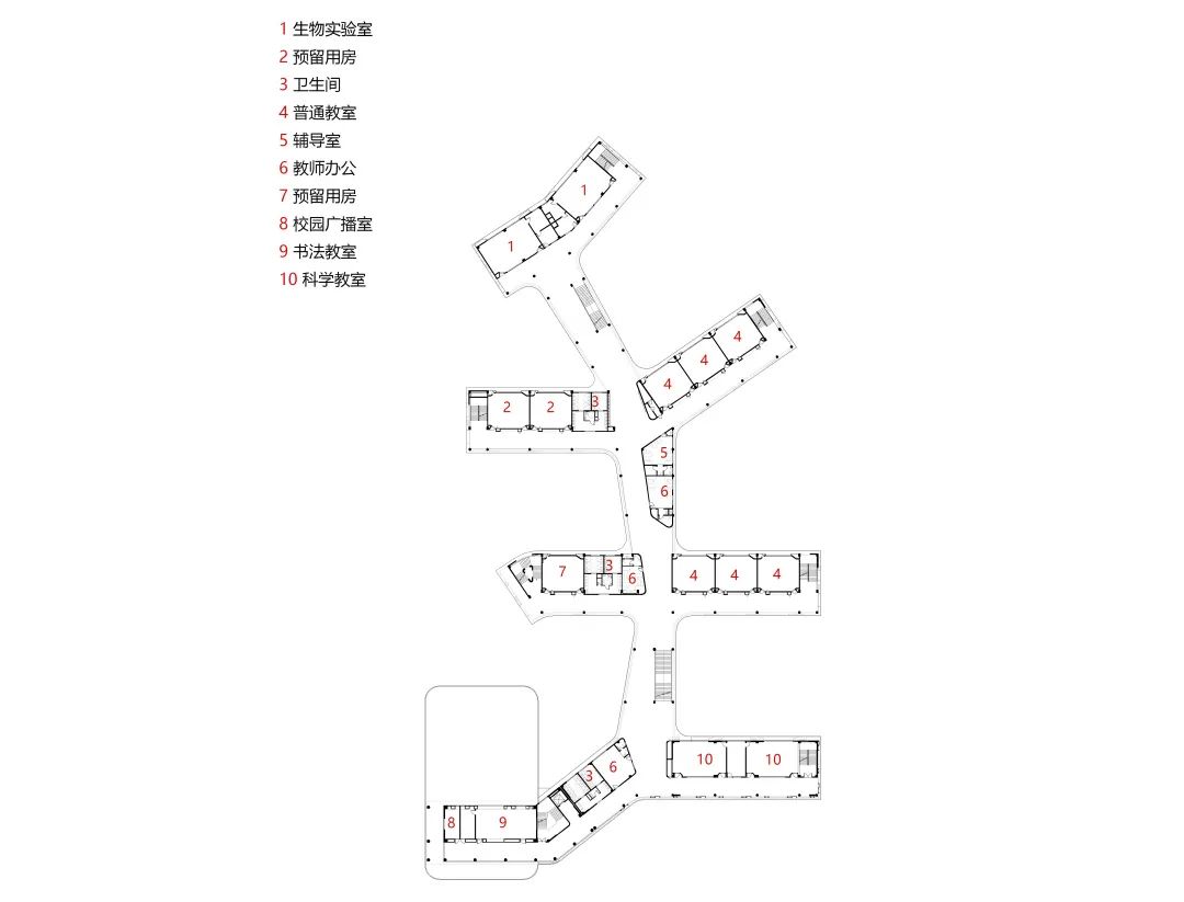 合肥市五十中新校分部丨中国合肥丨深总院合肥分院-89