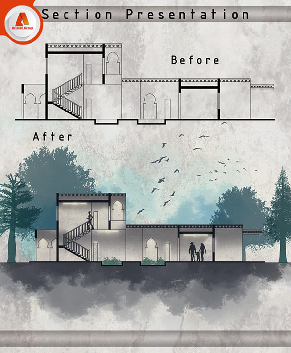 Architecture Photoshop ( Students Projects )-15