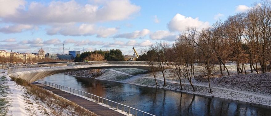 Kaunas 258米长行人及自行车桥项目丨立陶宛考纳斯-25