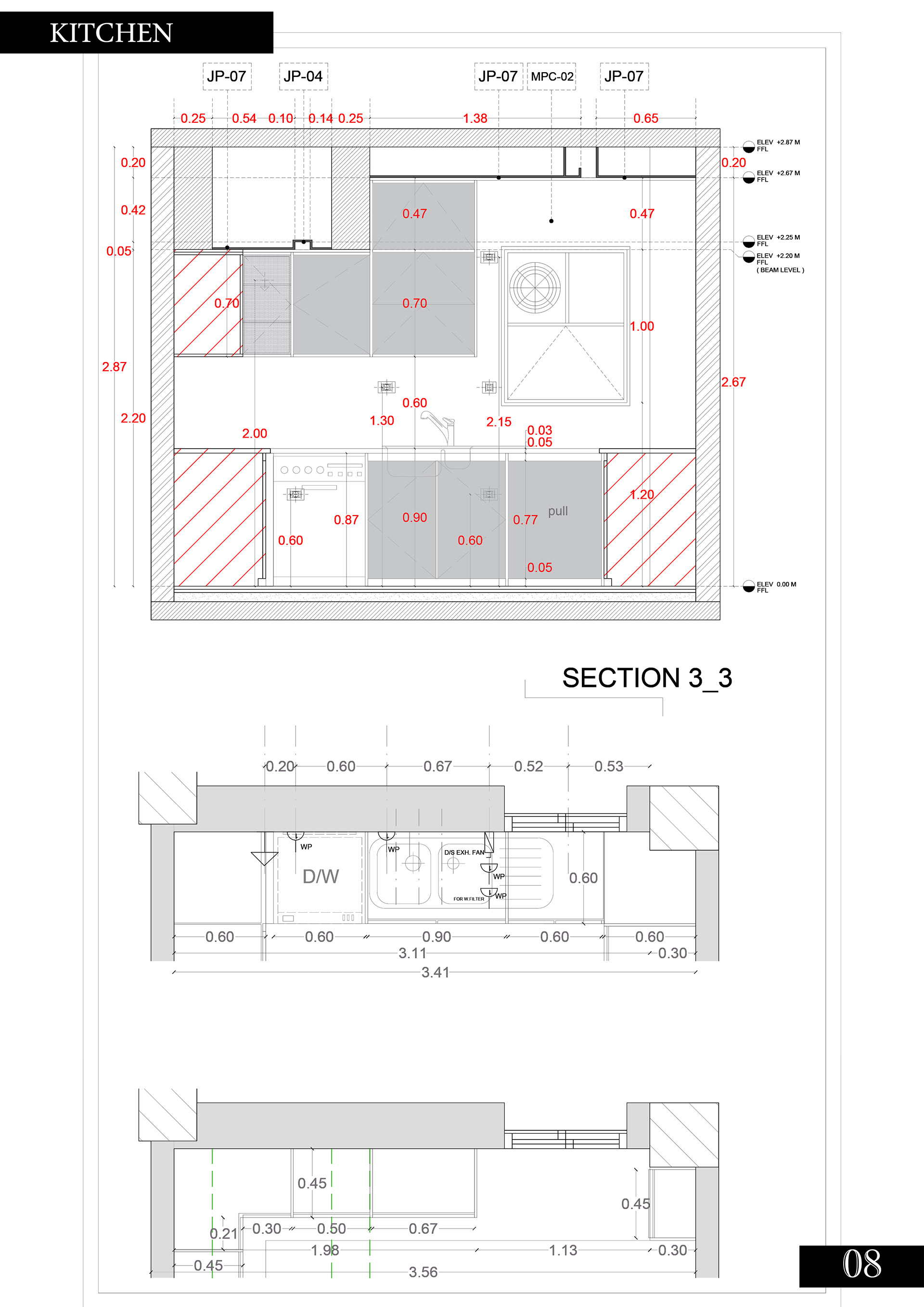 MODERN KITCHEN SHOPDRAWINGS-9