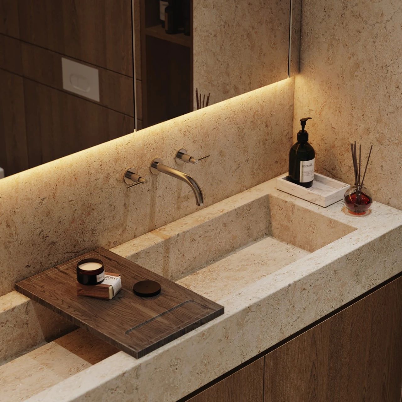 88㎡现代简约家居,原木与灰色打造温馨时尚空间-45