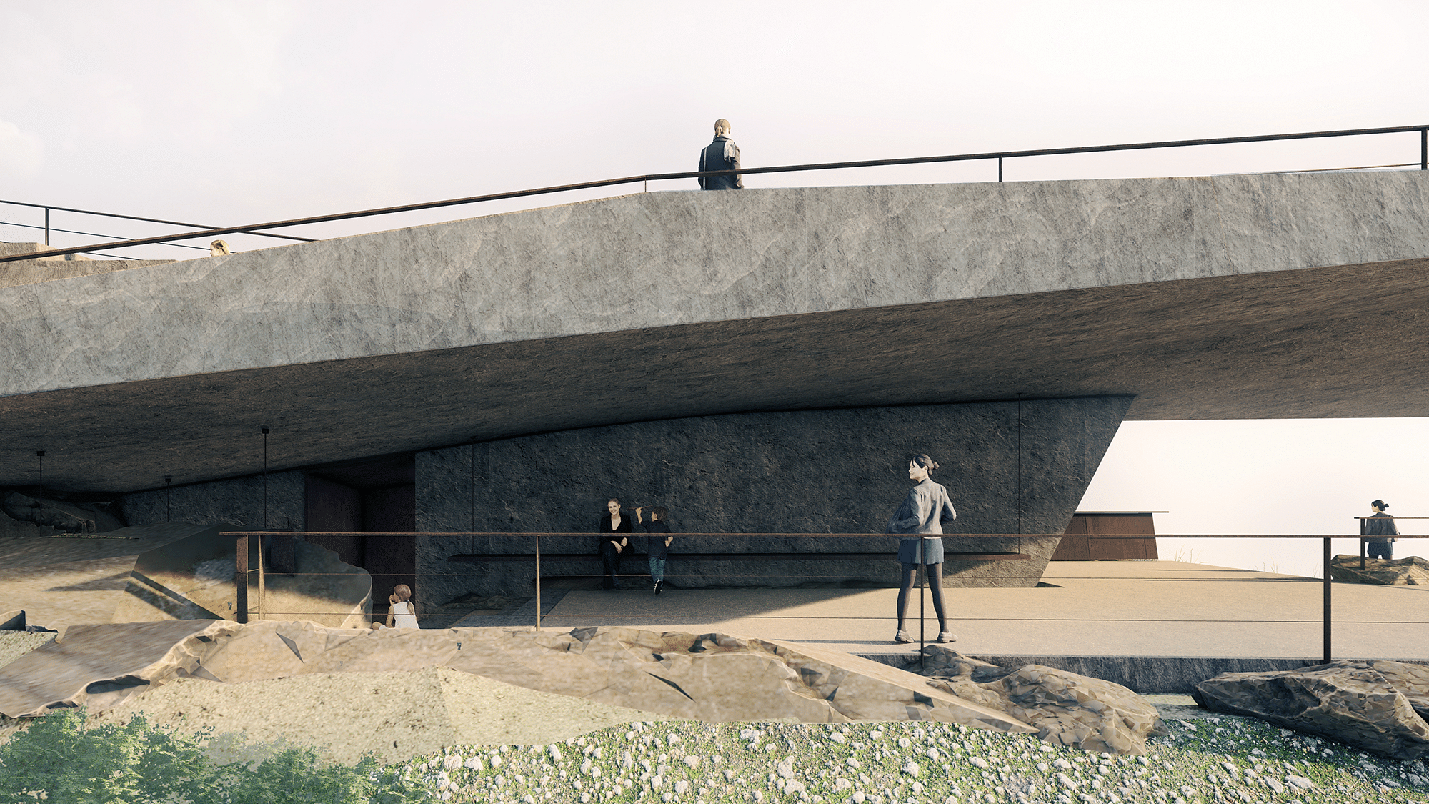 深圳梅沙尖城市观景平台丨中国深圳丨line+ studio-51