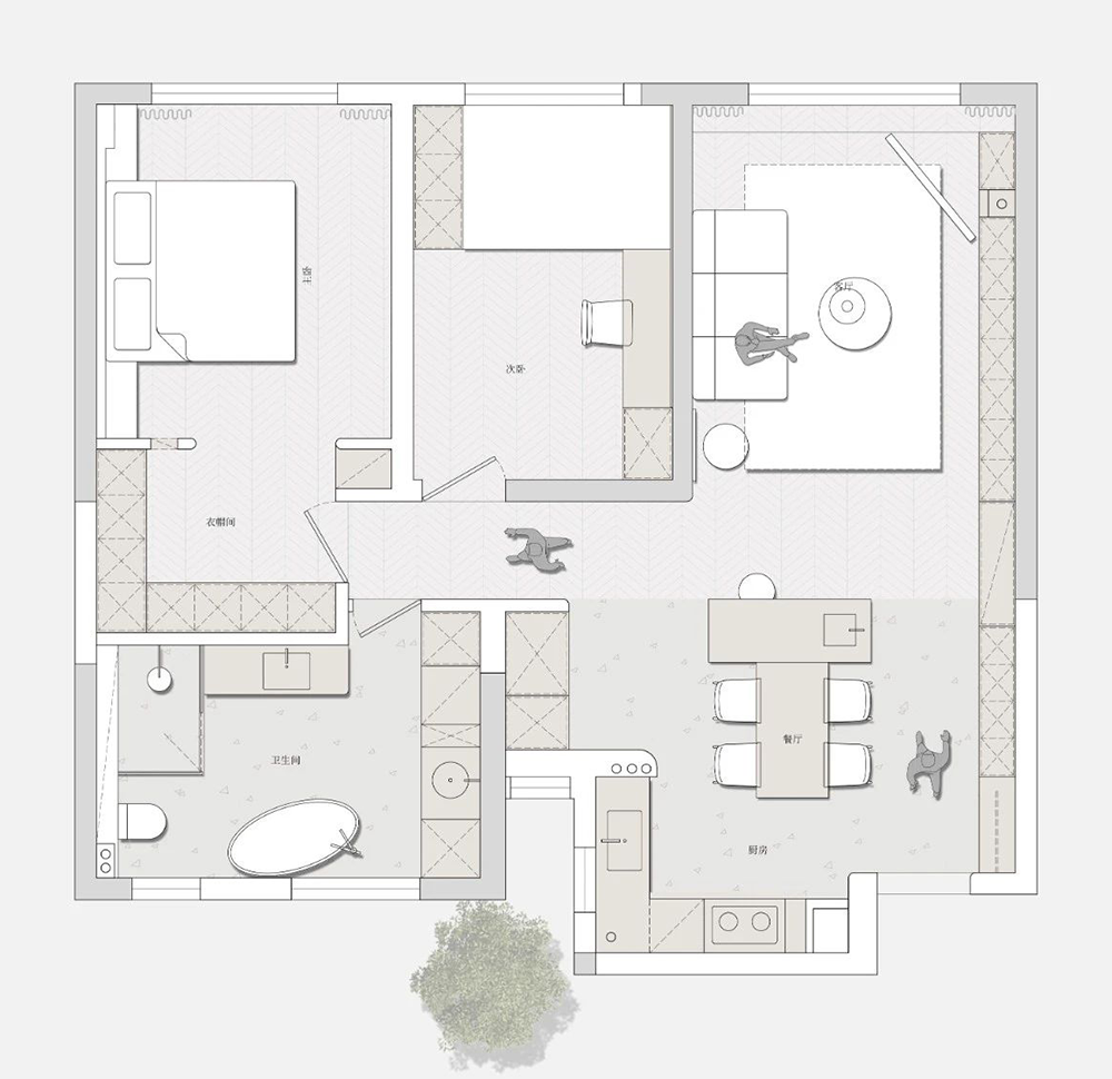 私宅设计｜极简·治愈！丨中国合肥丨行一空间设计-29