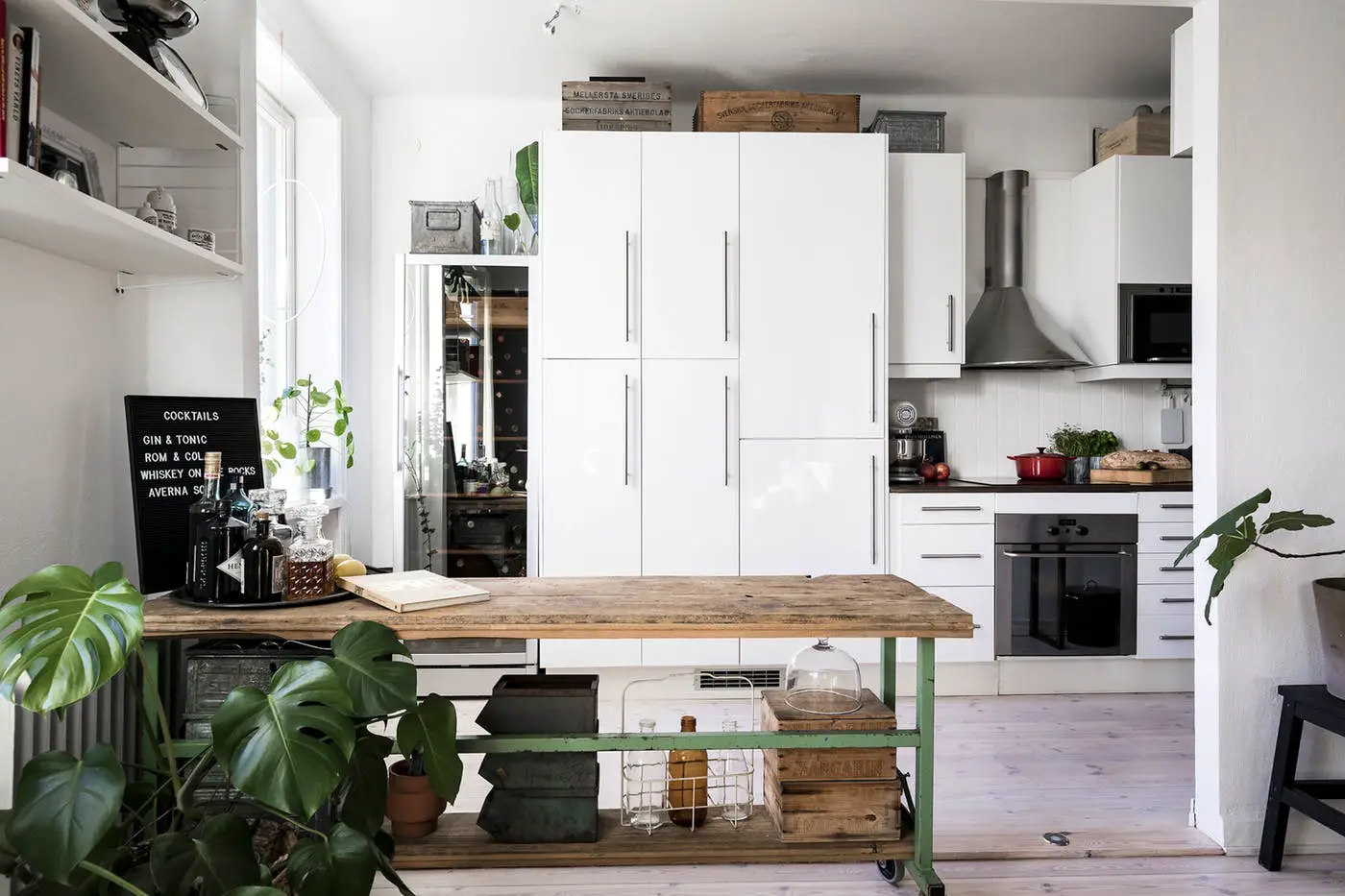 瑞典色彩家居设计 | 深蓝灰的温馨公寓-13