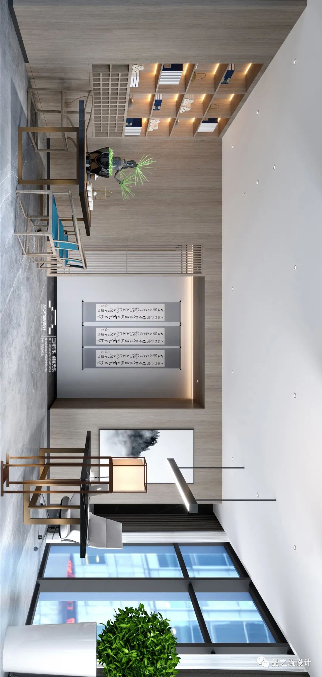 现代风办公空间设计,还原生活本质-11