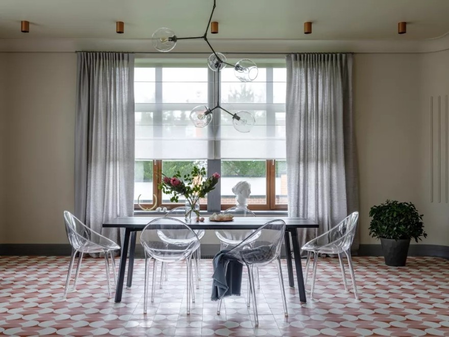 莫斯科优雅轻奢风的别墅-8