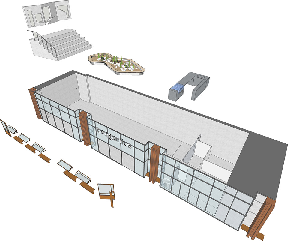 Teagenius新茶饮杭钢遗址公园店丨中国杭州丨微筑设计工作室（Microcosm_Arc Studio）-113