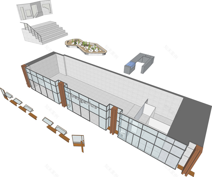 Teagenius新茶饮杭钢遗址公园店丨中国杭州丨微筑设计工作室(Microcosm_Arc Studio)-113