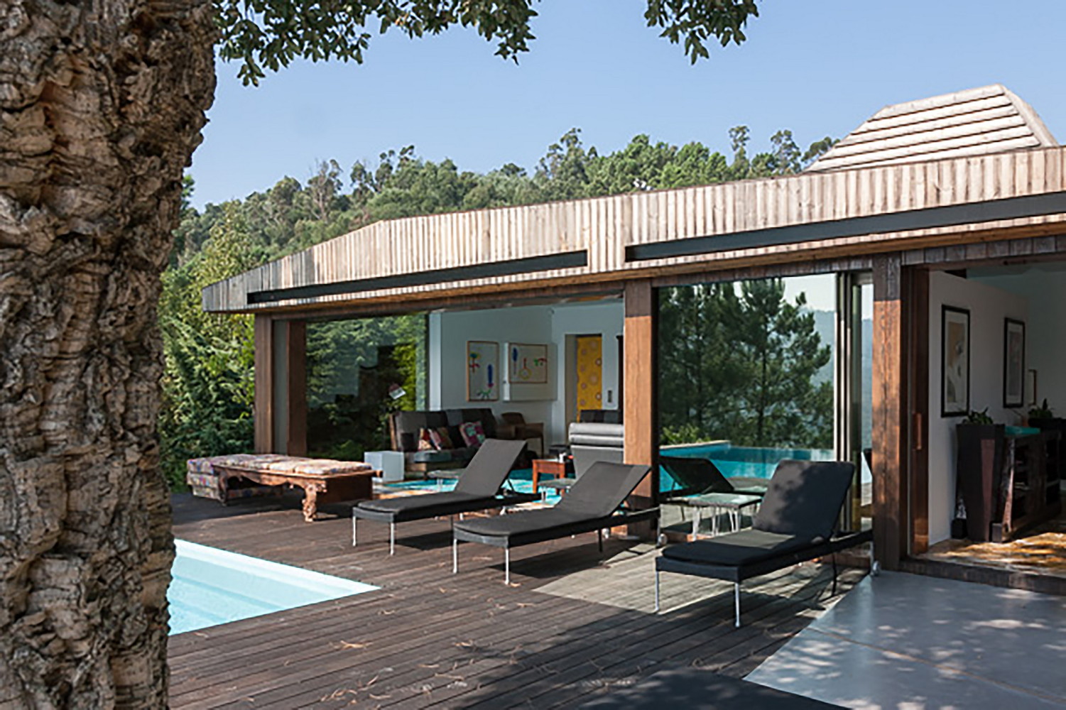 葡萄牙杜罗河谷的现代别墅-10