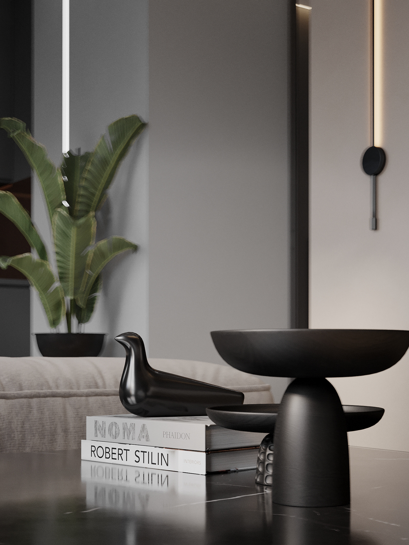 深色系空间设计 精致格局，不同凡响-4