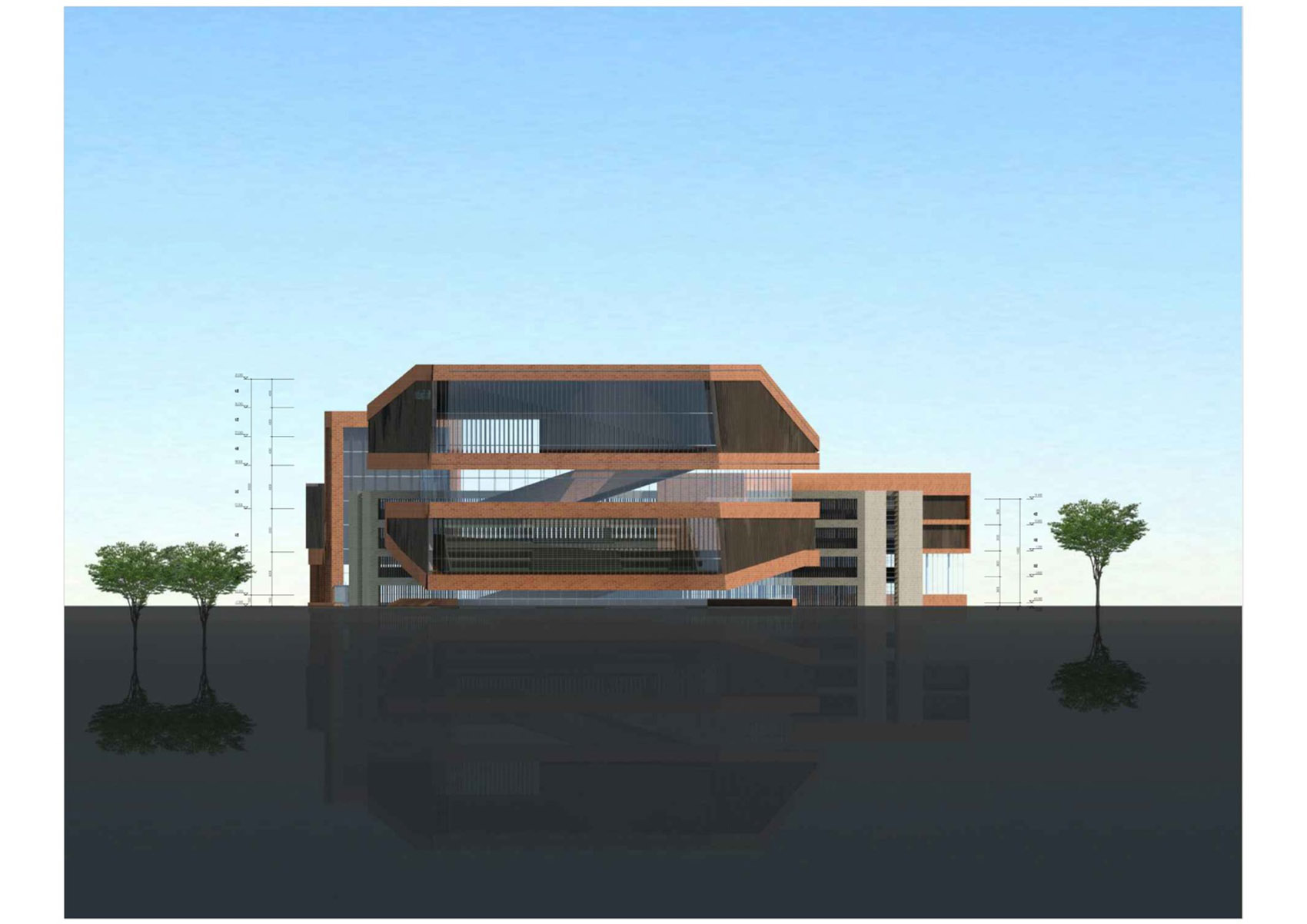 成都市金牛区图书馆及外化成中学 / 杜兹设计-104