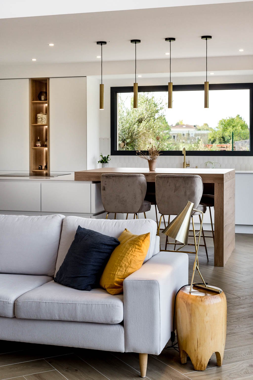 Réalisation / Blanc éclatant – Architecte d'intérieur. Skéa Designer.-25