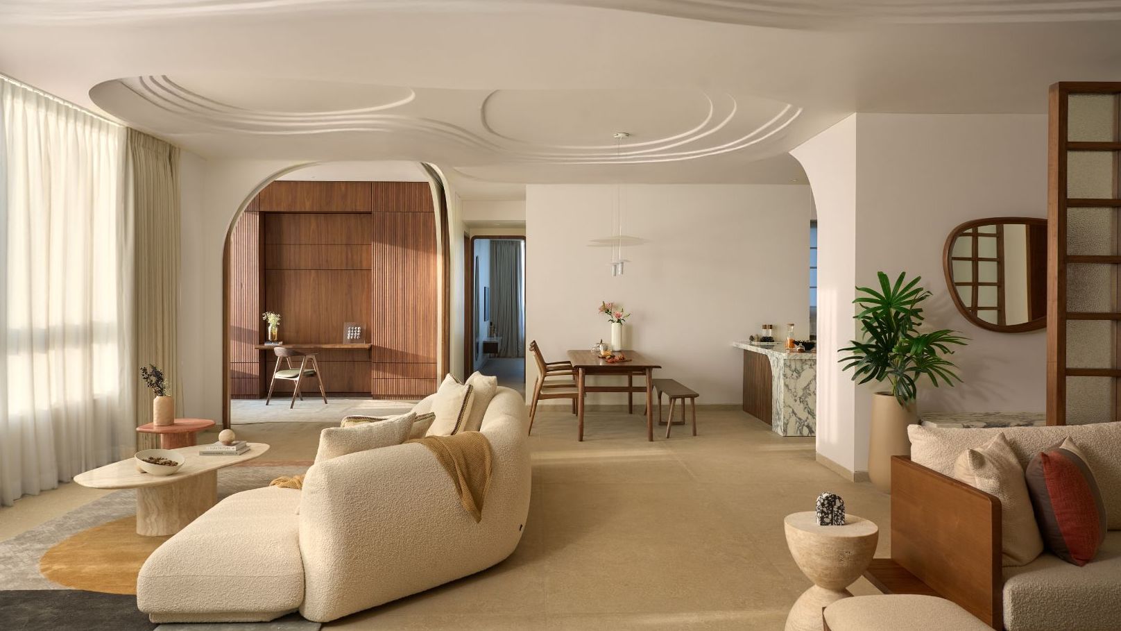 ‘Ethereal Curves’孟买公寓-4