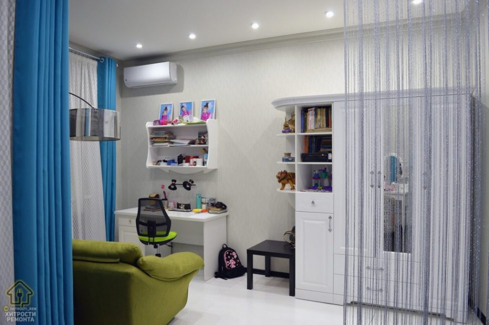 11岁小女孩儿童房装修设计-13