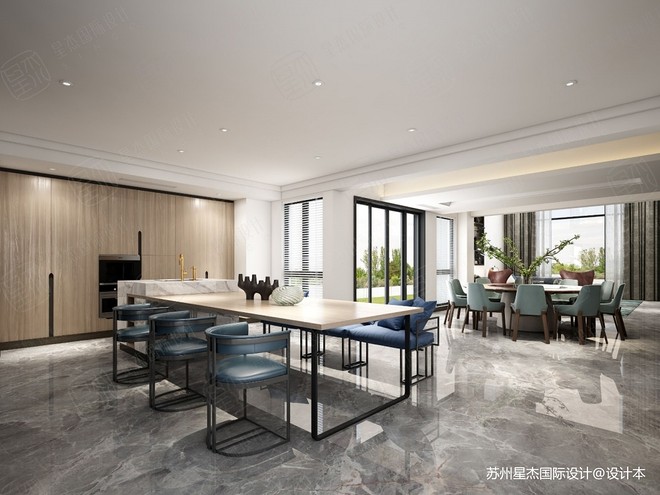 【传麒湾】苏州600平别墅装修设计案例丨中国苏州-11