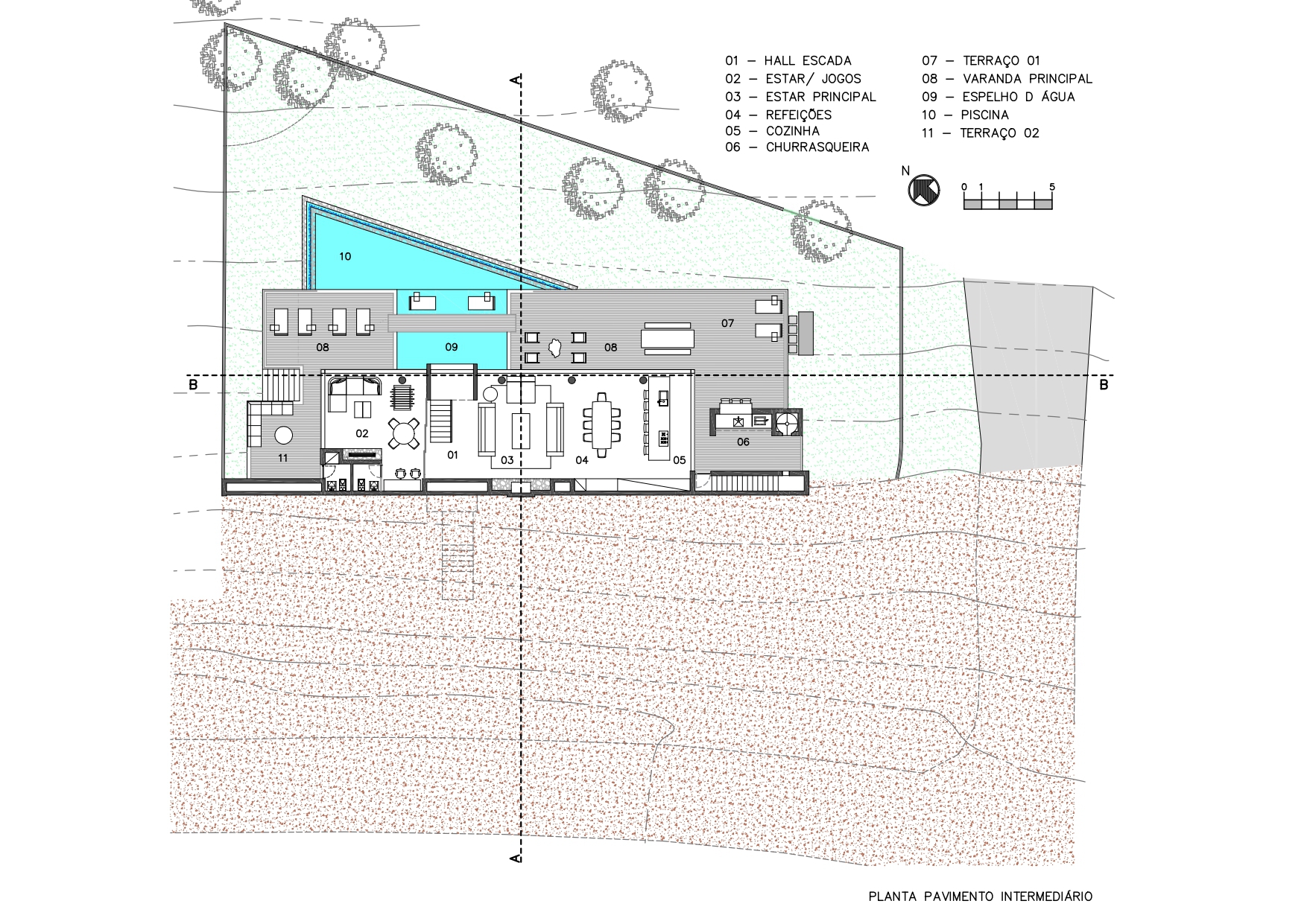 坎波斯宅邸丨巴西丨Pace Arquitetura-46