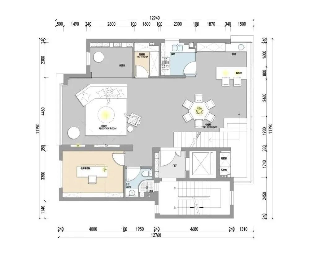 开放自由的家居设计丨目后设计-64