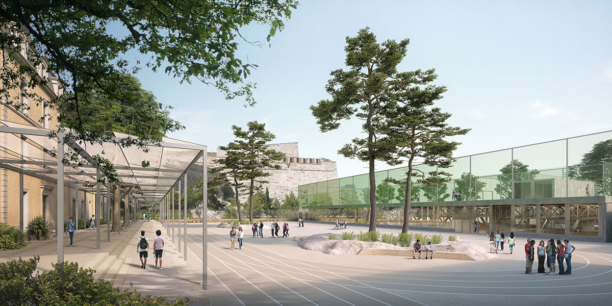 Caserne d'Aurelle改造为学院项目丨法国马赛丨CoCo architecture等多家机构-7