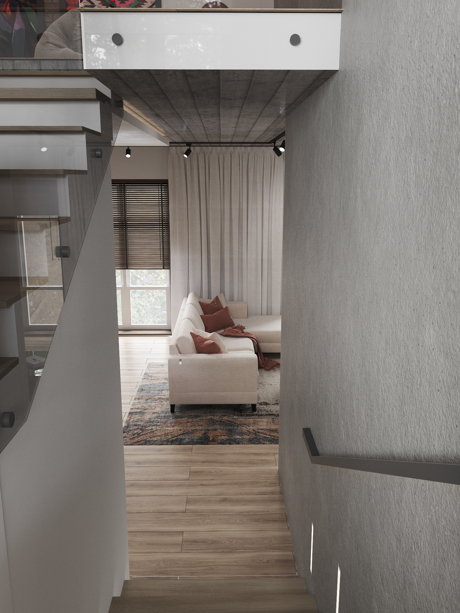 现代阁楼与民族图案-8