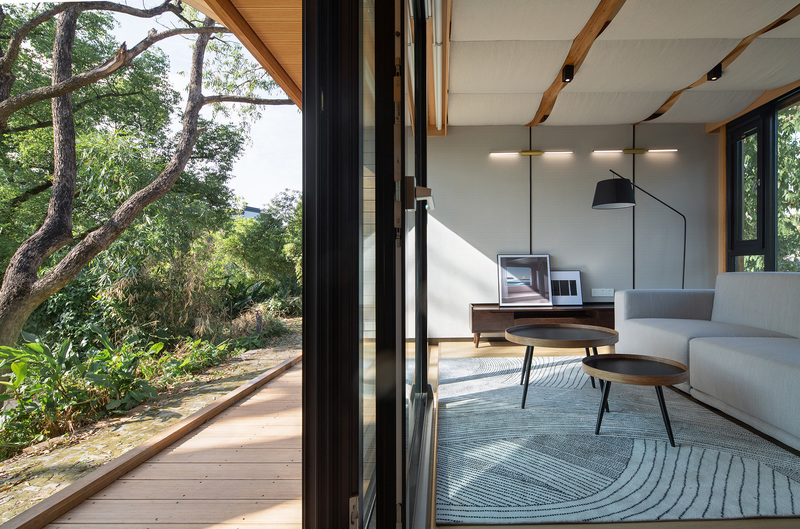 沉浸自然的全榫卯预制装配建筑-3