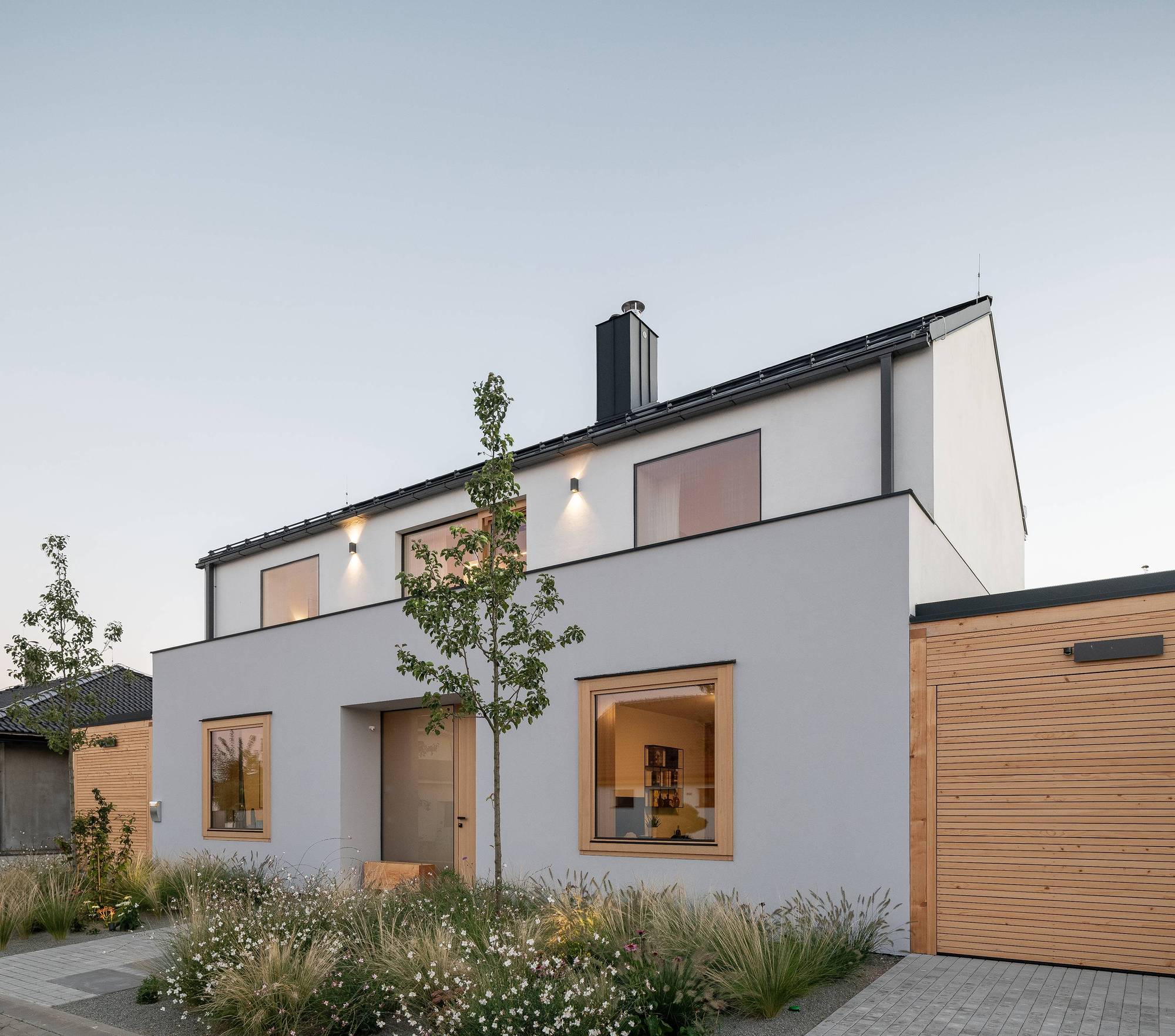 带中庭的家庭住宅丨捷克丨SENAA architekti-10