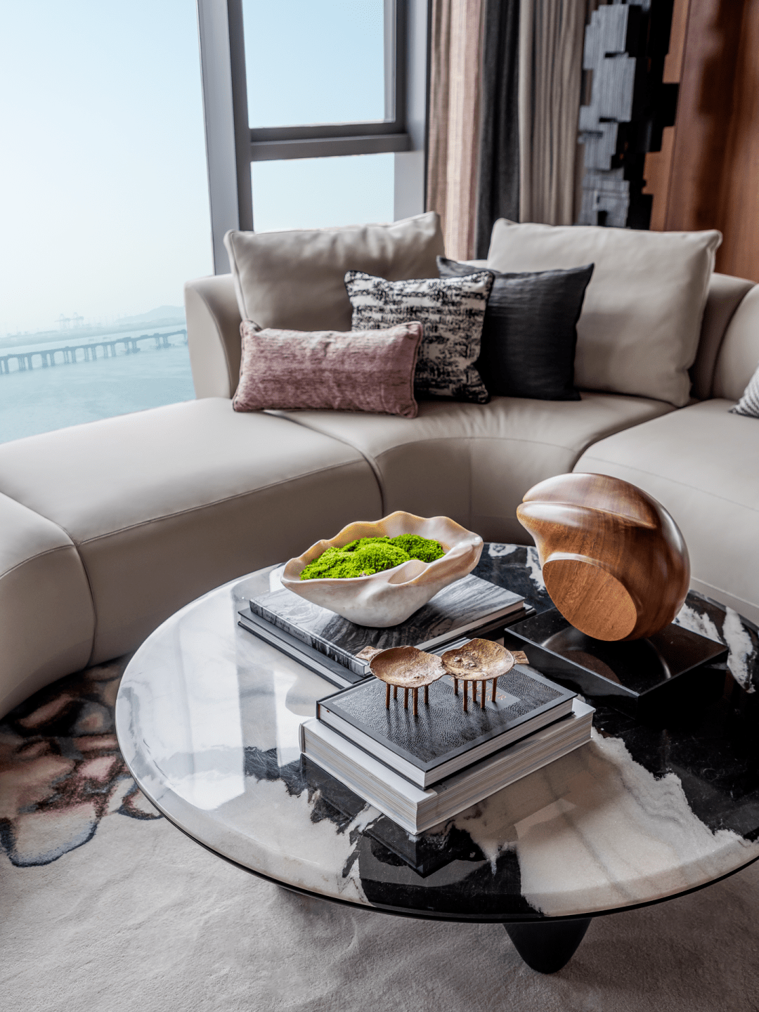 新作丨474㎡豪宅，奢华艺术的美感-31