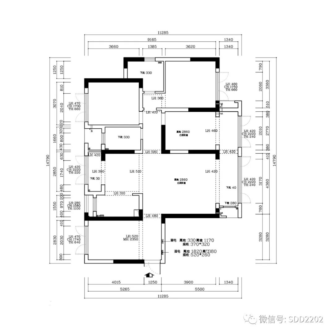 现代简约法式住宅丨中国株洲丨點道设计咨询-3