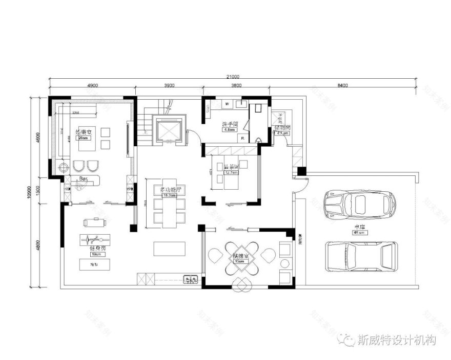 现代轻奢风格下的绿地与湖合院设计-48