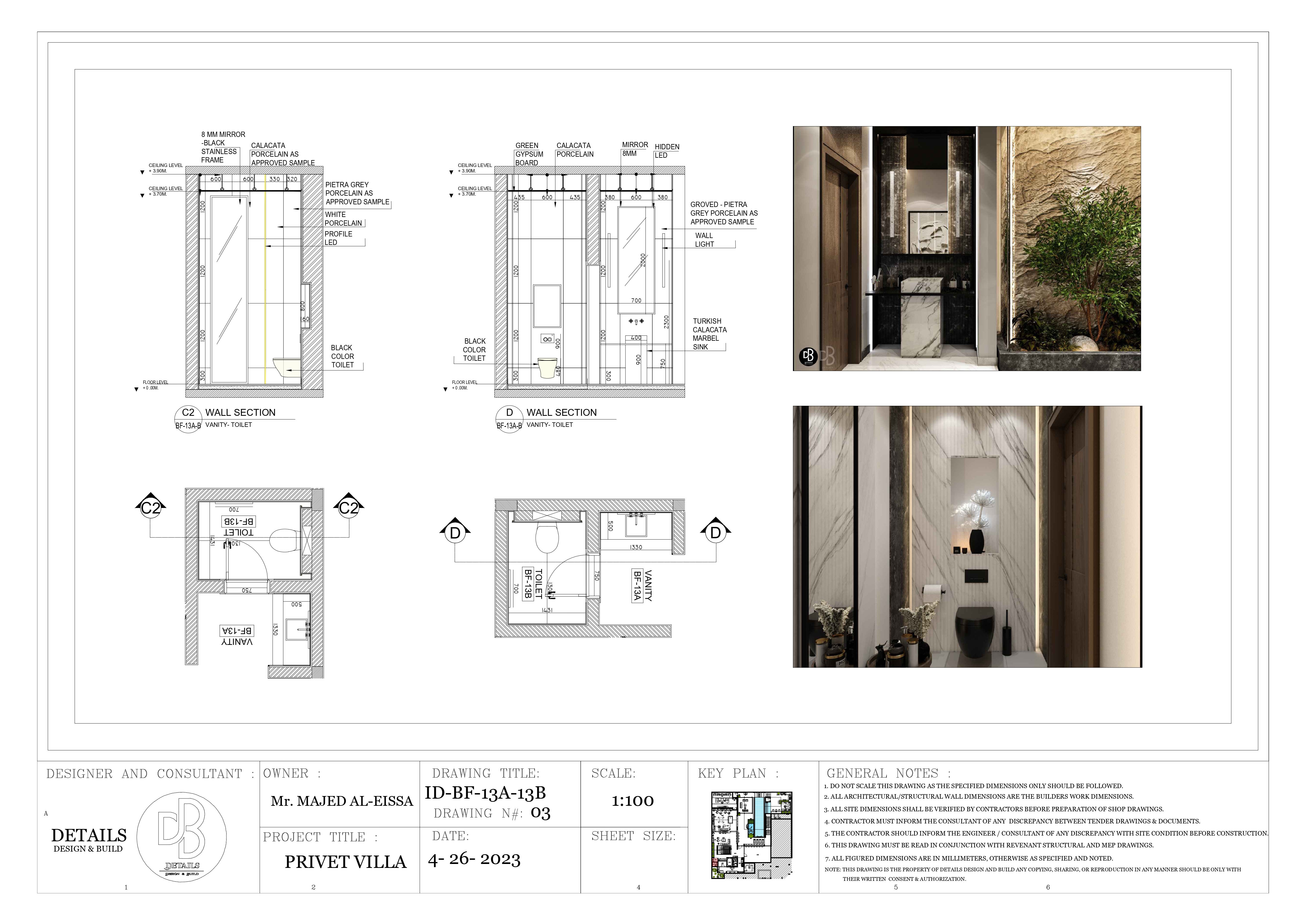 BASEMENT SHOPDRAWING - VILLA -KSA-14