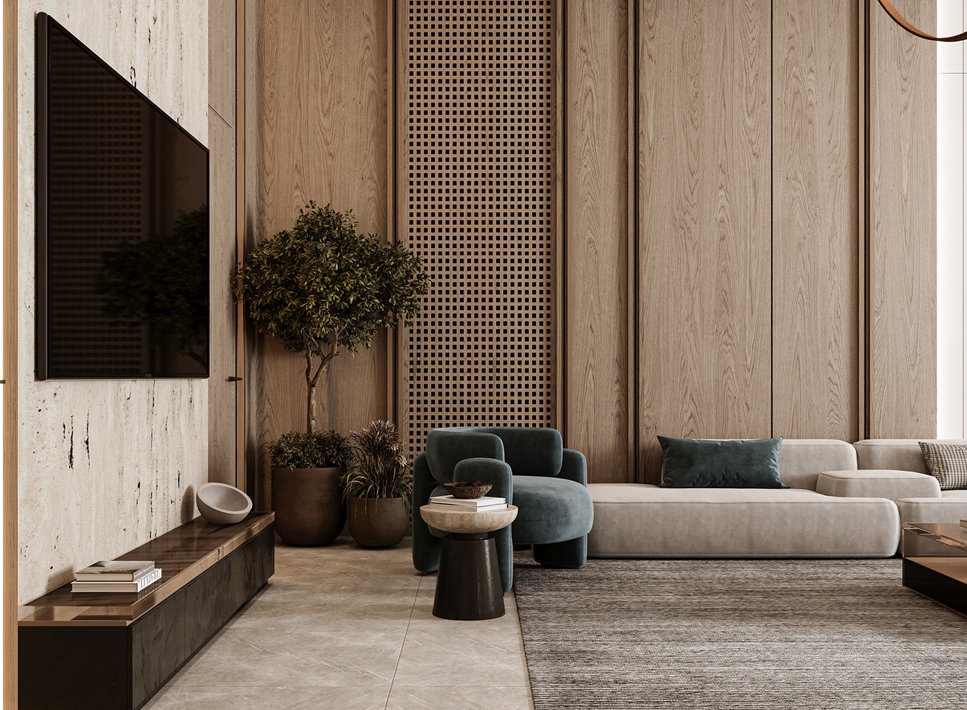 轻奢风 浅色高级感空间！-3