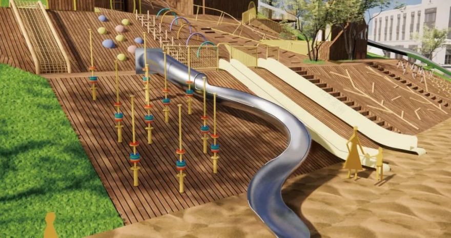 龙祥康体项目|新疆骑马山文体公园自然与创意的完美结合-59