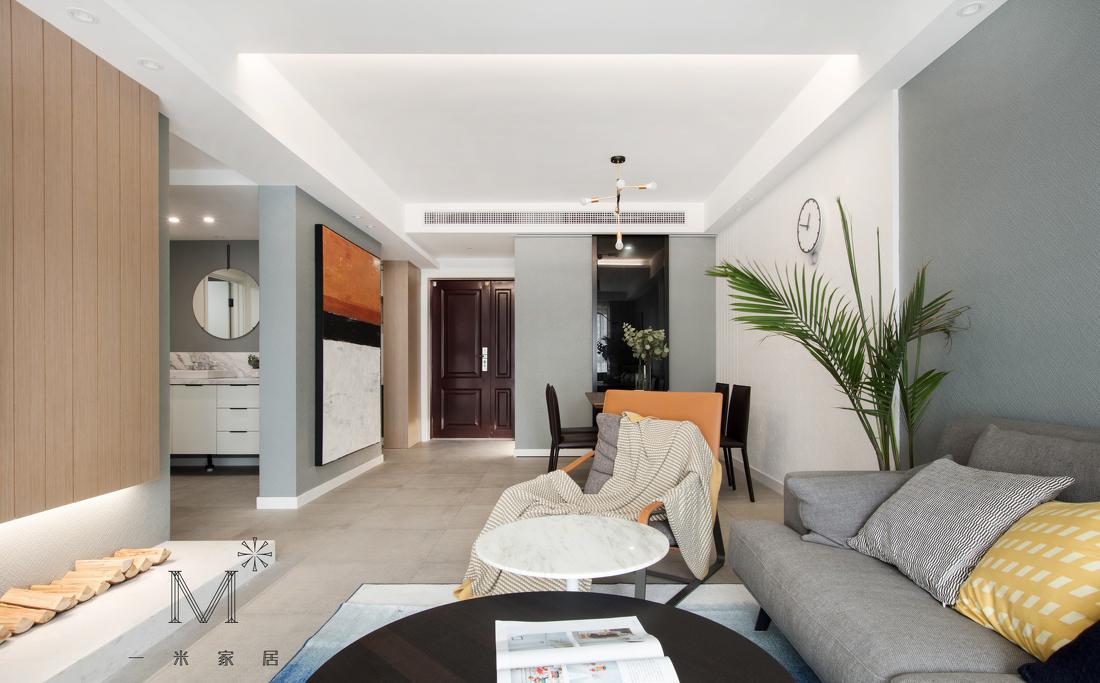 平层丨【一米家居】mid  day 100m²-9