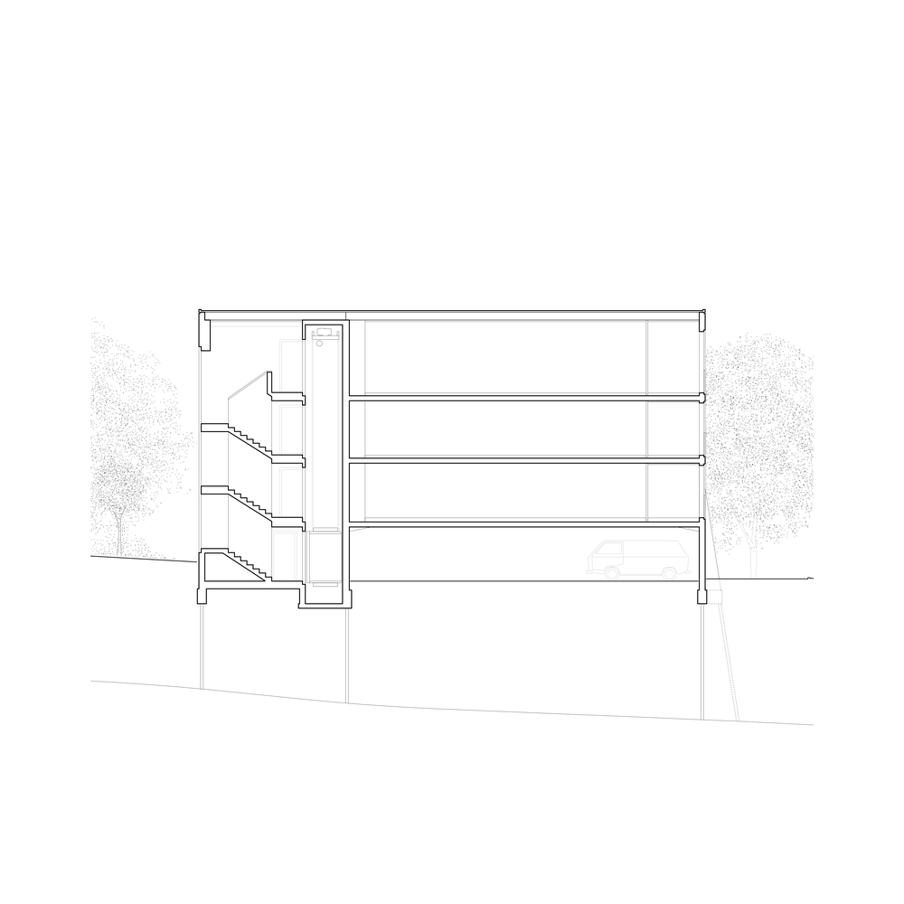 瑞士乡村豪华公寓丨Deschenaux Architects-51