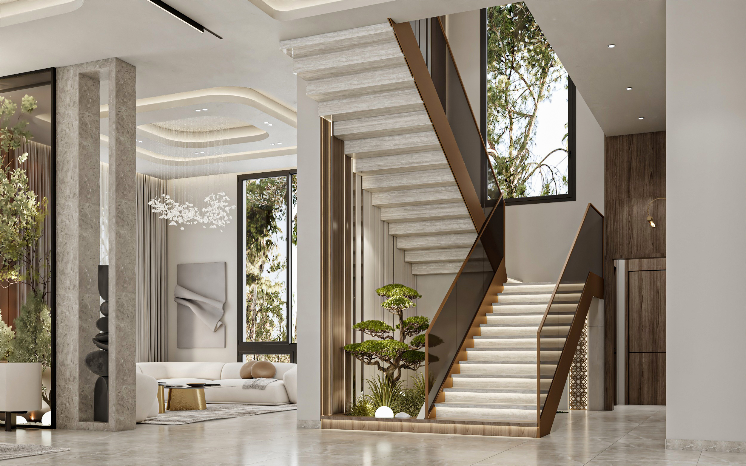 Modern Villa Design（科威特现代别墅设计）丨MAYAR HOSSAM-7