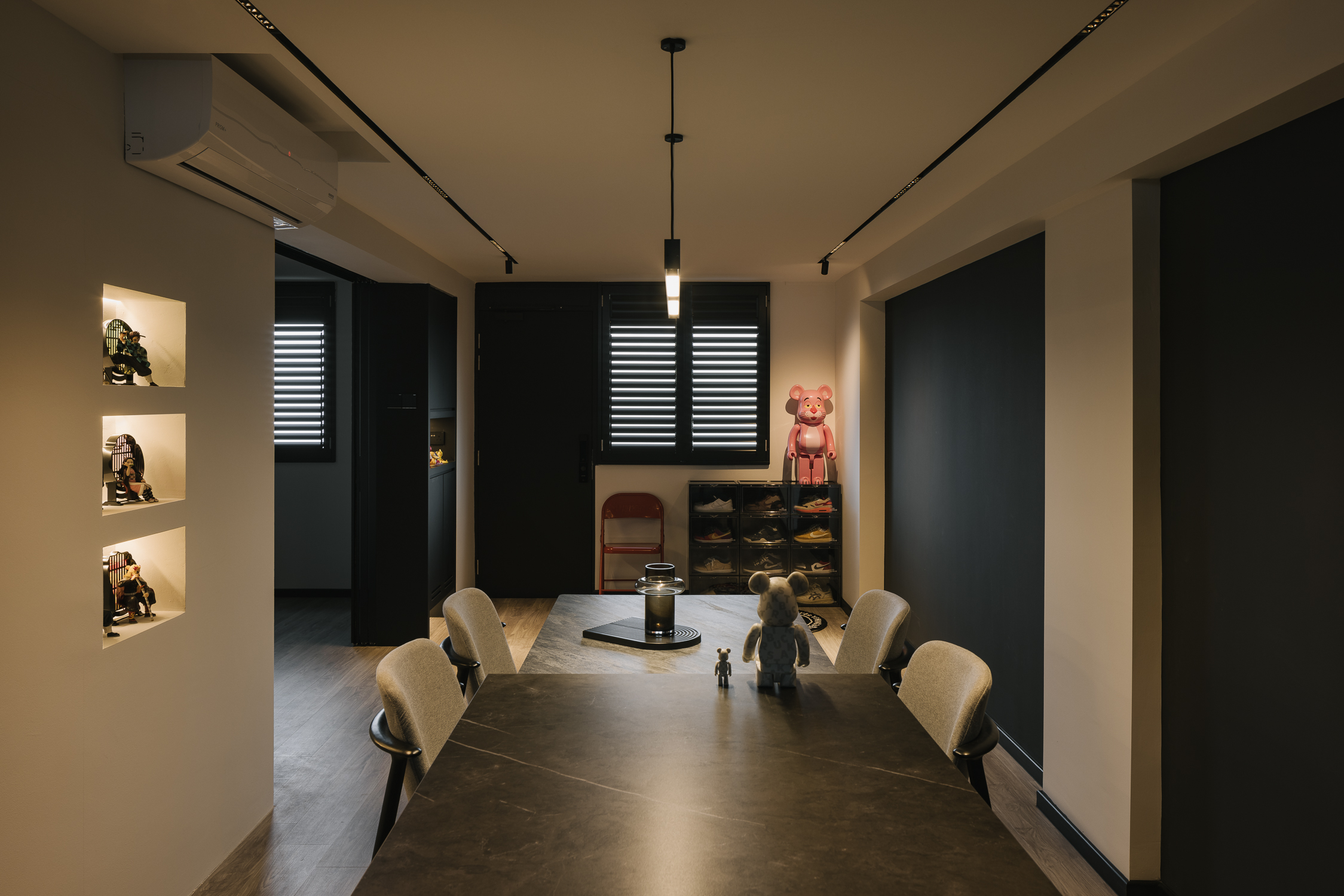 25 Eunos Crescent现代单色风住宅设计丨新加坡丨The Interior Lab-10