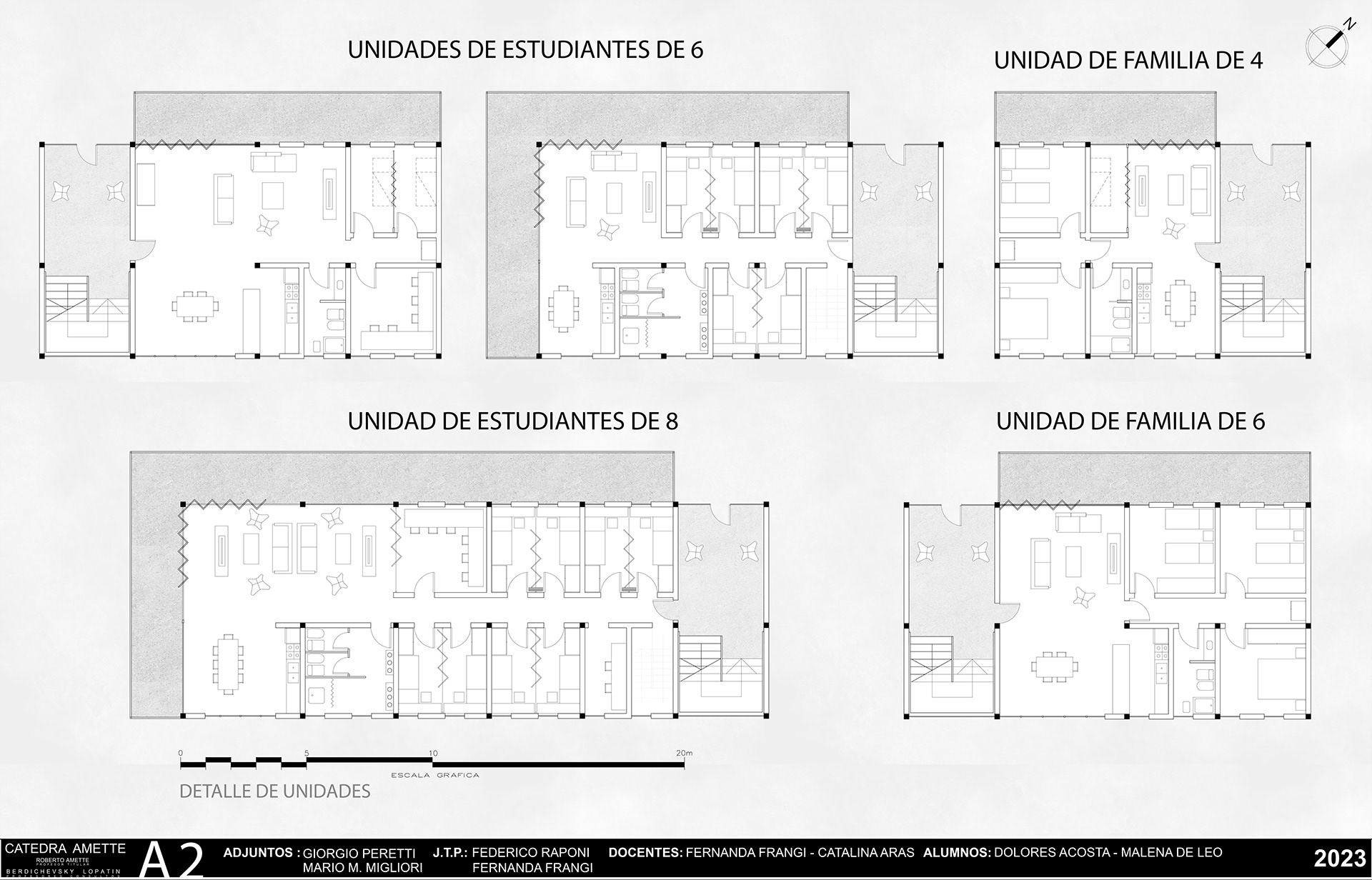 Edificio de Viviendas | A2 Cátedra Amette | 2023-6