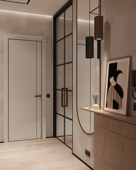 Entryway and walk-in closet | Symbol project