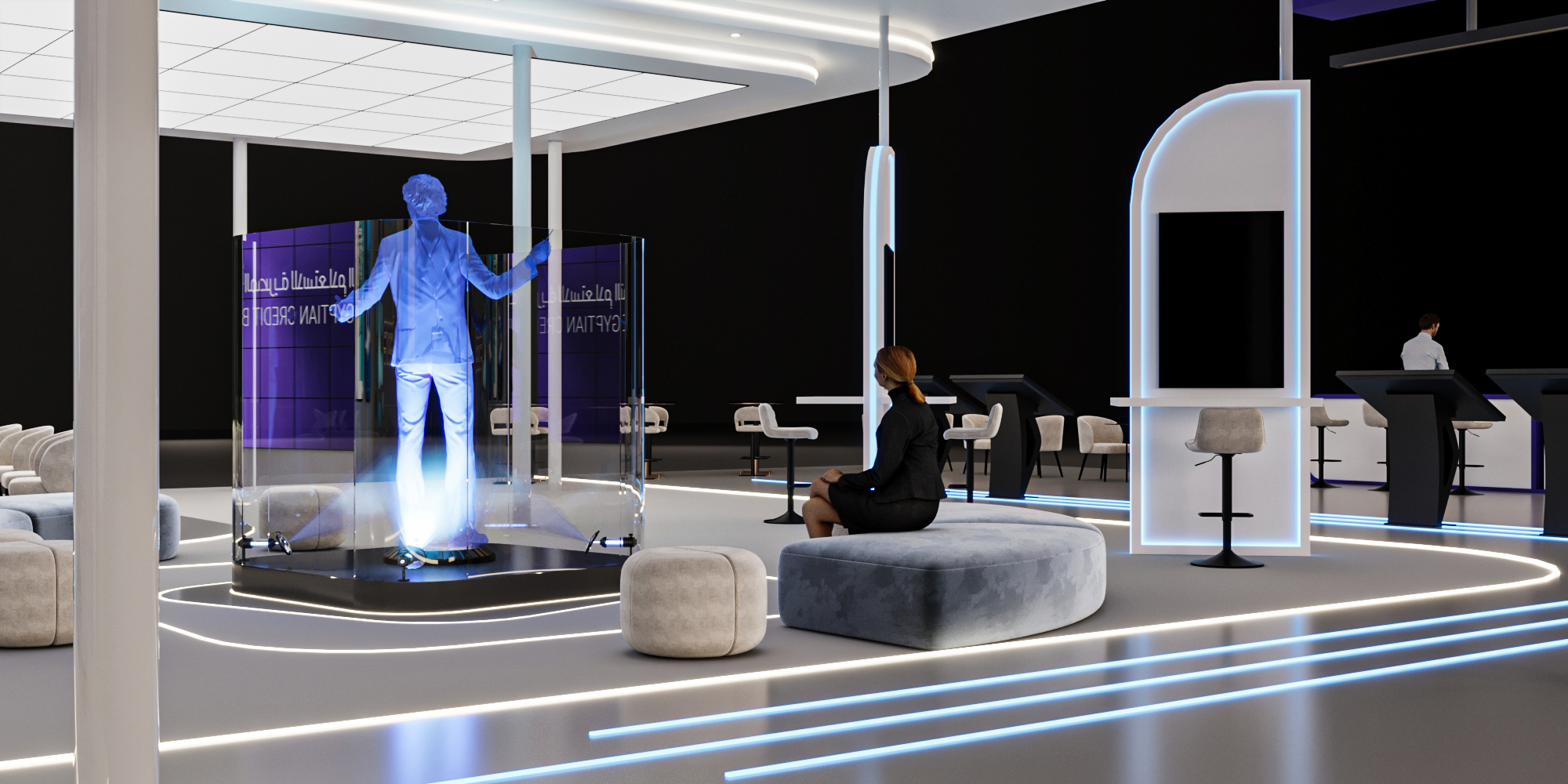 Iscore展位 开罗2025年信息通信技术展

注：Iscore可能是特定的名称、品牌等，如果有更准确的背景信息，翻译会更精准 丨埃及开罗-7