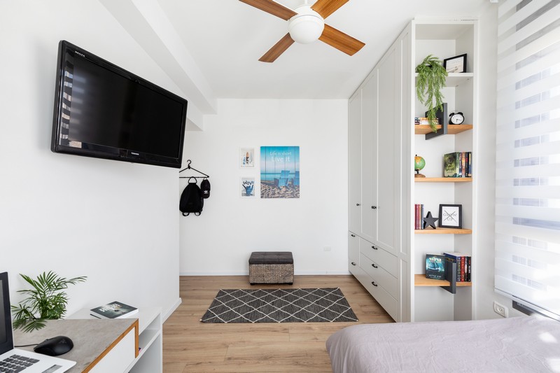 设计定制改造:承包商公寓变12层私人住宅丨以色列霍隆丨米凯尔·格林伯格  福克斯-37