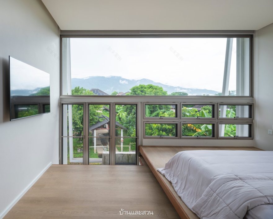 บ้านวิวภูเขาทรอปิคัลโมเดิร์น เปิดมุมมองสู่ดอยสุเทพ - บ้านและสวน-25