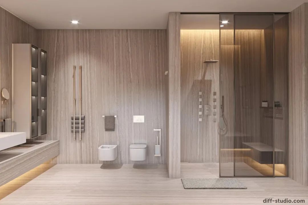 乌克兰基辅 1600㎡新古典奢华大宅丨Diff.Studio-61