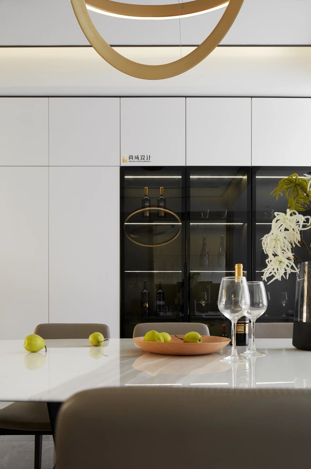 现代轻奢新生,温暖冬日家园丨中国上海丨尚成设计-41