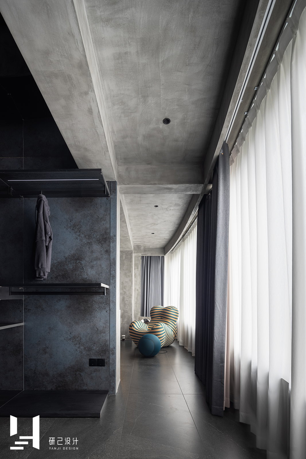 暗黑风江景宅丨中国芜湖丨研己设计-48