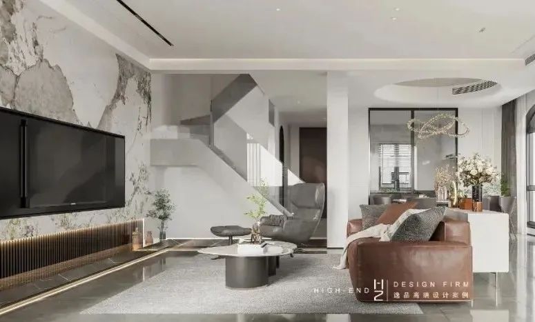 红树湾 400㎡现代简约住宅丨逸品装饰·张达-89