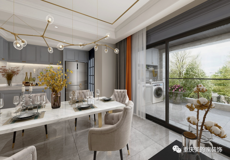 九里晴川 137㎡现代美式轻奢，浪漫高级生活空间-18