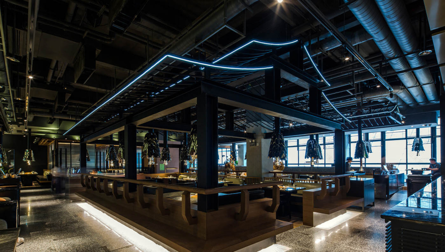 灯光,餐饮设计的点晴之笔 | 埃素灯光设计-44